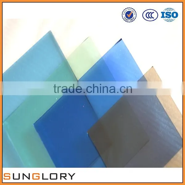 Tinted Smoke Grey Float Glass Sheet , 4mm 5mm 6mm Smoke Grey Glass , Smoked Glass Sheets