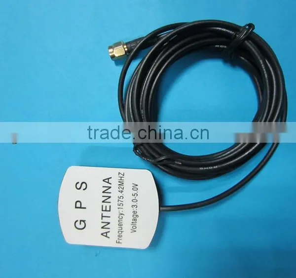 Made In China 29dBi Antenna Active GPS External Antenna Indoor/outdoor Active GPS Antenna With RG174 Cable SMA Male/RP-SMA photo-2