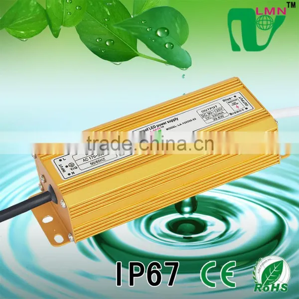 IP67 Waterproof 40W Constant Current Led Floodlight Driver Supply photo-3