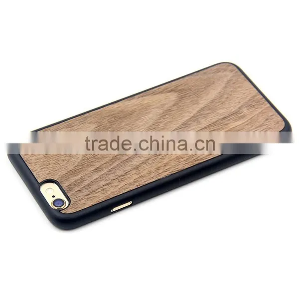 China Import High Quality Wooden Phone Covers for IPhone , PP for Iphone 6 Wood Case photo-2