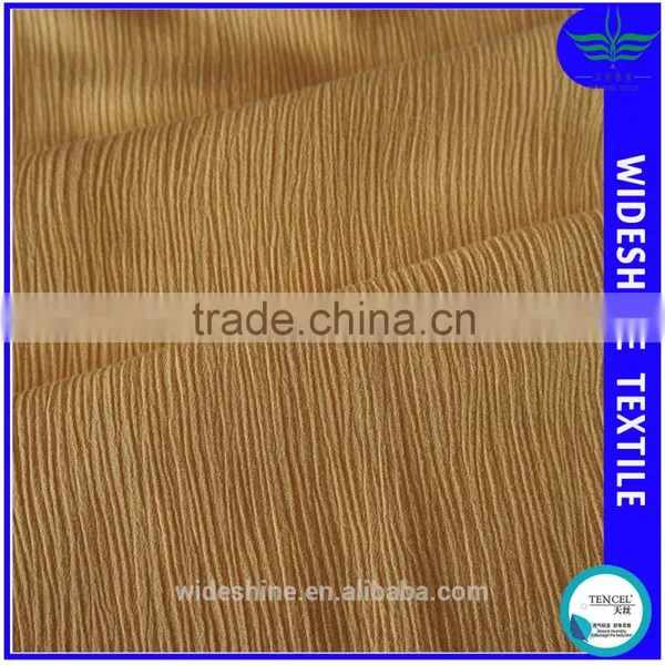 100%rayon Solid Deyed Crepe Crinkle Voile Fabric for Pajamas Night Skirt Shirts Material Cloth photo-2