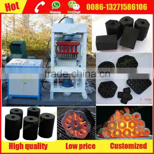 Professional OEM Hydraulic Wood Sawdust Fire-starter Briquette Press Machine for Sale photo-4