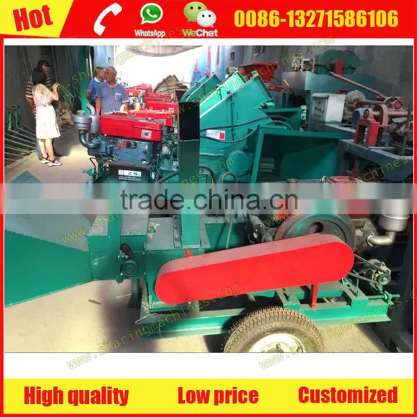 5-10% Discount Diesel Engine Sawdust Hammer Mill for Sale photo-2