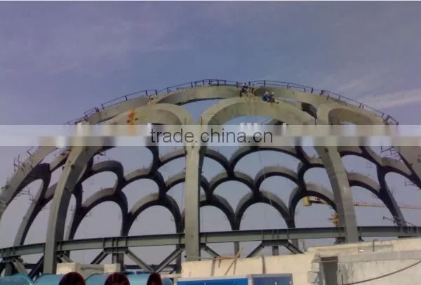 Competitive Price for Prefab Light Steel Dome Structure