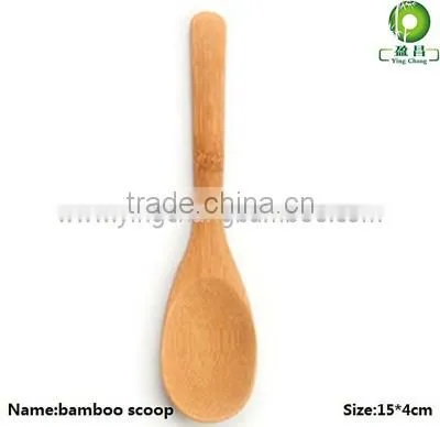 Ice Cream Spoon Baby Silicone Measuring Spoon Wooden Spoon photo-3