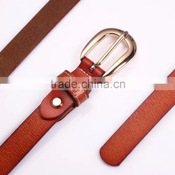 Fashion PU Leather Belts Women Belts Metal Buckle Women Belts photo-6
