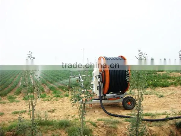 Sprinkler Gun Irrigation System With 75cm Diameter 300m Long PE Hose photo-3