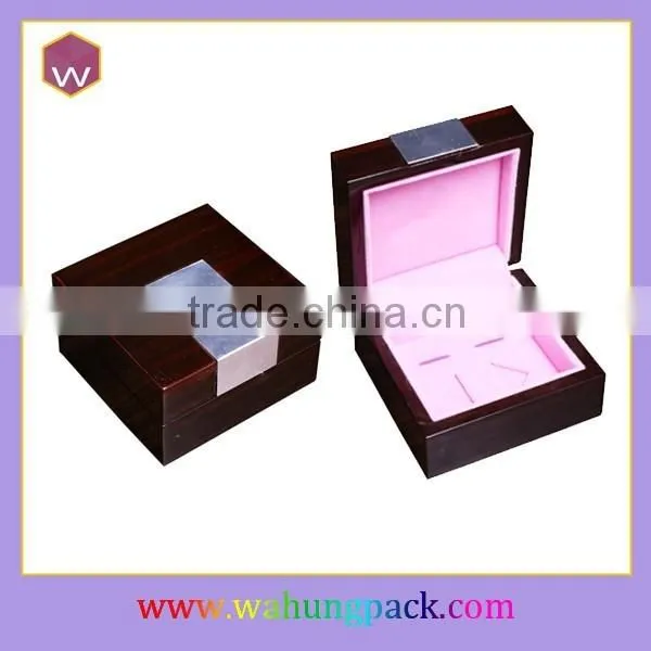Collection Small Cufflink Packing Box Wooden photo-3