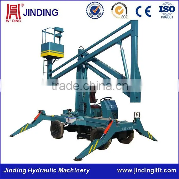 Self Driven Hydraulic Walking and Collapsible Elevator Platform Equipment