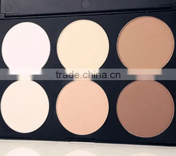 Face Powder Foundation Palette,silky Mineral Powder for Face Makeup Pressed Powder photo-3