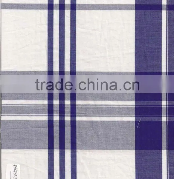 100% Cotton Y/D Shirting Fabric Textile Stock