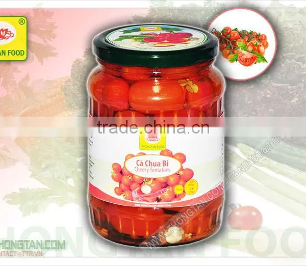 Vietnam Pickled Tomatoes In Glass Jar