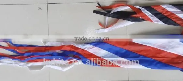 Decorative Multi Color Striped Windsocks Big Size From Kite Factory photo-3