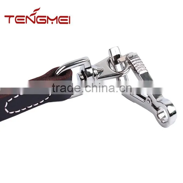 High Quality First Layer Leather Dog Collars Leashes photo-4