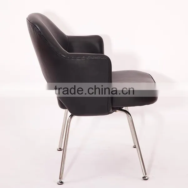 Office Chair Black Leather Dining Chairs Saarinen Executive Chair photo-4