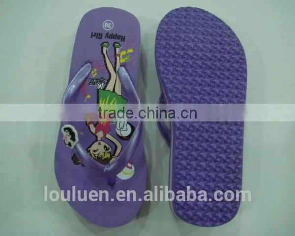 663 LOULUEN Girls Nude Beach Kids Slipper photo-6