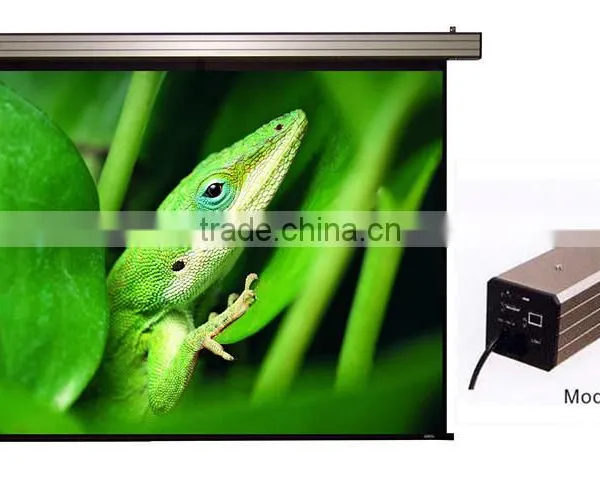 200 Inch High Quality Large Electric Projection Screen/ Motorized Projector Screen Quality Choice photo-6