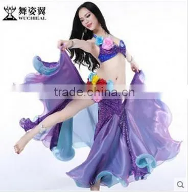Professional Gorgeous Sexy & Elegant Belly Dance Performance Costume for Ladies photo-3