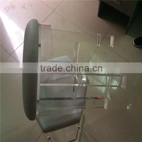 Acrylic Contemporary Clear Counter Bar Stools photo-4