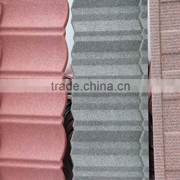 Colors Classical And Roman Type Stone Coated Roof Tile photo-2