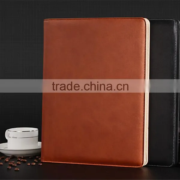 Dongguan Factory Direct Multi-function File Folder With Calculator, Custom pu Leather Portfolio With MEMO Pad photo-2