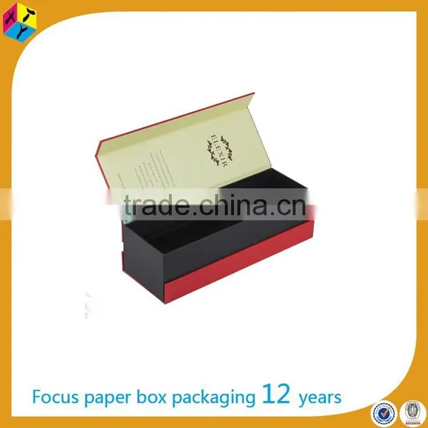 Magnetic Cardboard Liquor Gift Boxes With Flip Lid
