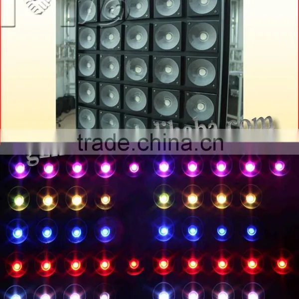 LED RGB 30W COB 5X5 BLINDER MATRIX AUDIENCE BACKGROUND STAGE LIGHT QUALITY LIGHT WEDDING LIGHT photo-4