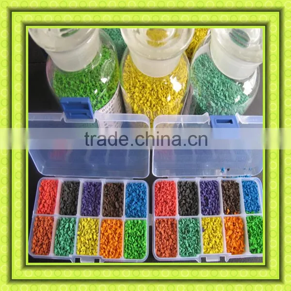 EPDM/EPDM Granules EPDM Rubber Granules for Sports Flooring photo-5