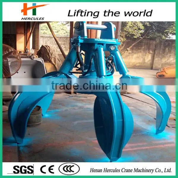 Hydraulic Orange Peel Rotating Grapple With 5 Teethes photo-5