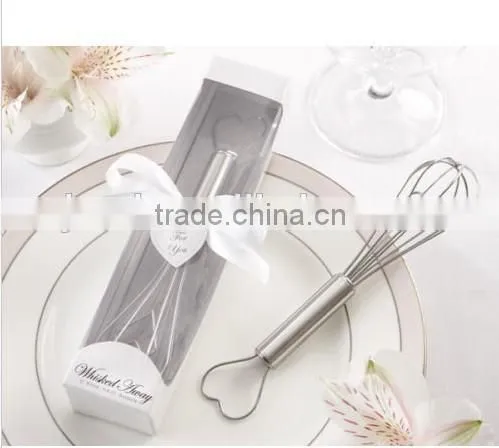 Heart Shape Stainnless Steel Whisk Wedding Giveaways