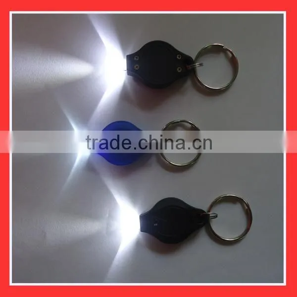 Cheapest uv Led Light Keychain,led Light up Keychain Light as Souvenir Gift photo-2