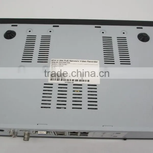 720P/960P/1080P Realtime Recording & Playback ONVIF NVR 1080P 4channel 1080p Recording ONVIF POE 1ch 1080P Playback photo-3