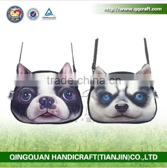 Aimigou Wholesale Popular Animal Shape Dog Face Lady Bags Haversack photo-4