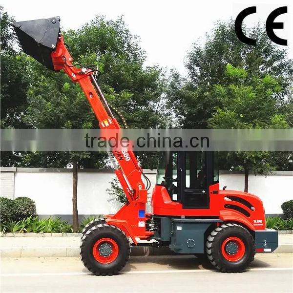 Multifunction Small Wheel Loader TL1500 Telescopic Loader With 50HP Engine photo-2