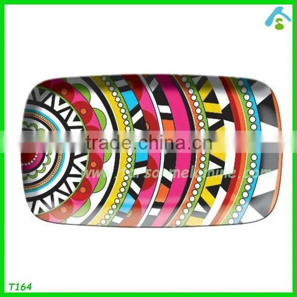 2016 Fashional Custom Logo 100% Melamine Tray photo-2