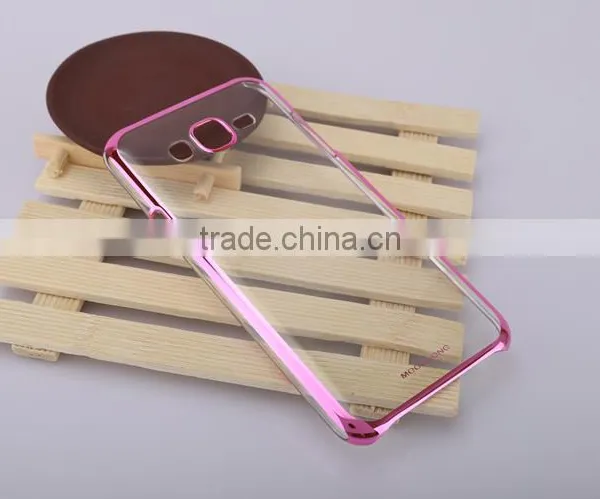 Ultra Thin Electroplating Transparent Soft TPU Phone Back Cover for Samsung Galaxy j7 photo-2