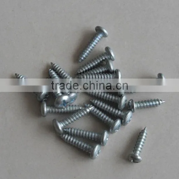 Pan Head Cross Drive Self Piercing Screws