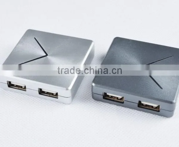 Wholesale Ultra-Mini Plastic Casing 480MBPS 4-port USB 2.0 HUB, Good for Gifts photo-4