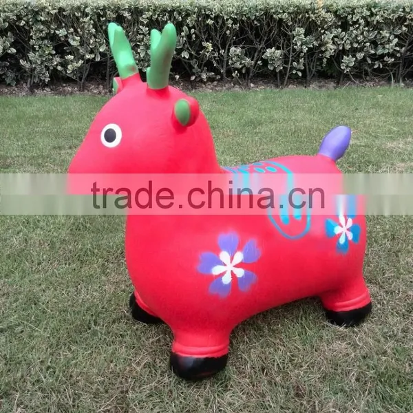 Factory Price Inflatable Animal Jumping Deer ,High Quality and Funny PVC Inflatable Jumping Deer for Sale photo-3