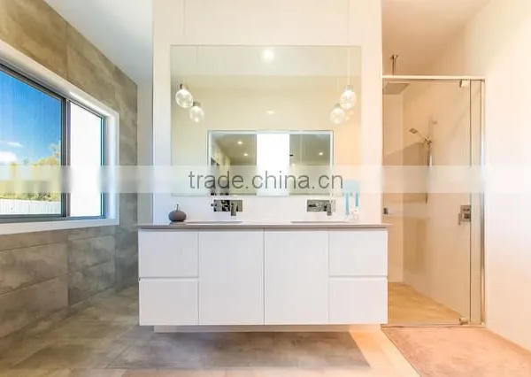Water-resistant Modern Design Acrylic Bathroom Vanity Cabinet photo-4