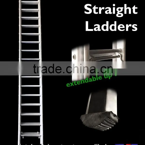 Aluminium 3 Section Straight Ladders 18 Ft.