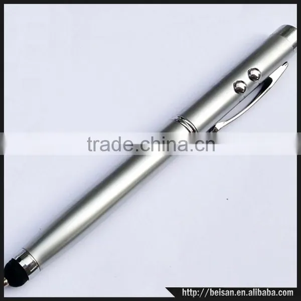 Fibermesh Capacitive Touchscreen Stylus With Laser Pointer and Ballpoint Pen for All Capacitive Touchscreen Devices
