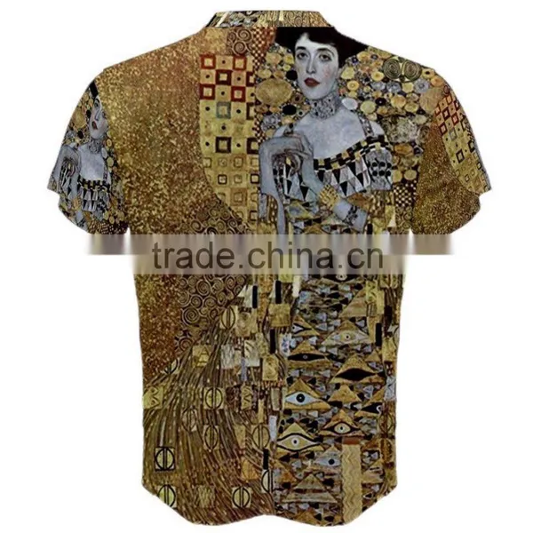Sublimation t Shirts/dye Sublimation t Shirts/poly Cotton Blend Sublimation t Shirts photo-2