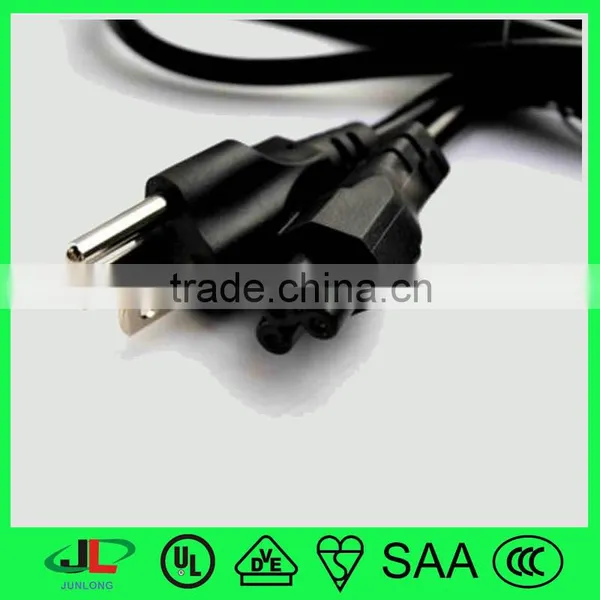 Made in China Regular Current Electrical Plug Connector With 3 Pin Plug American Standard Power Cable photo-3