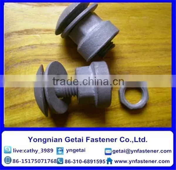 Hot Dip Galvanized Guardrail Bolt With Nut and Washer / Fence Bolt photo-5
