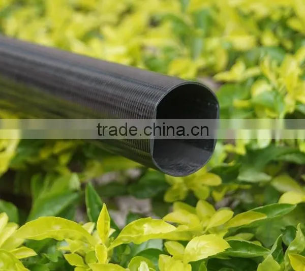 Juli Professional Supplier High Strenght Heat-Insulation Custom 3k Carbon Fiber Oval Tube/pipe photo-2