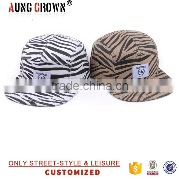 Hot Sale Cheap Flat Brim 5 Panel Hats photo-3