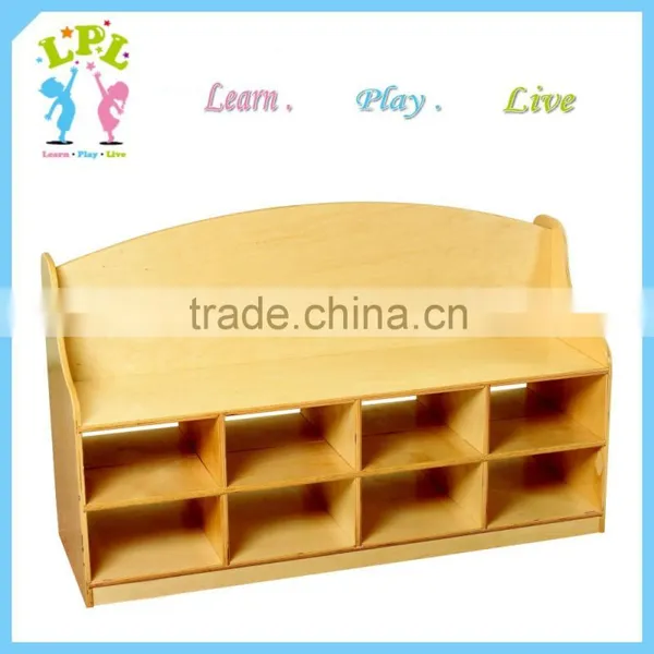 2016 latest design bookshelf, home living room furniture bookcase,multi-funcation preschool library book cabinet