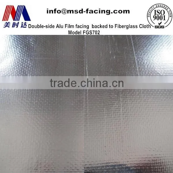 Insulation Aluminum Film Laminate Glass Fiber Cloth From China Manufacturer