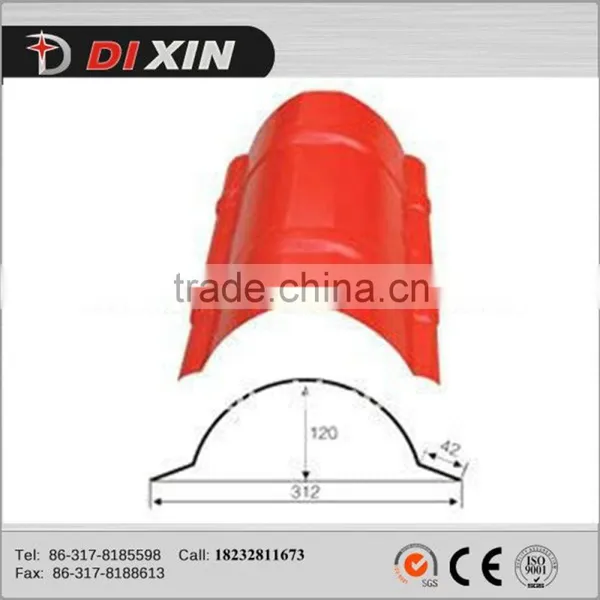Roof Ridge Tile Galvanized Corrugated Steel Sheets Machine photo-6